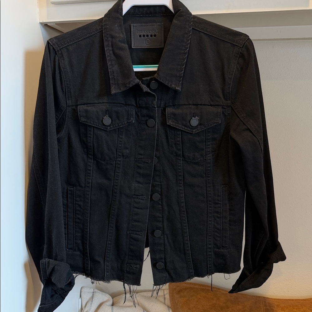 Blank NYC Black Jean Jacket